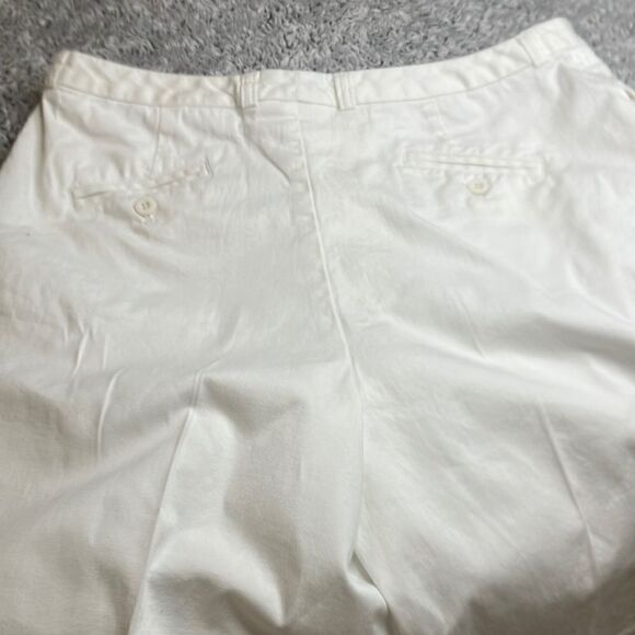 CHADWICK’S 16 Slit Stretchy White Shorts - Picture 10 of 11